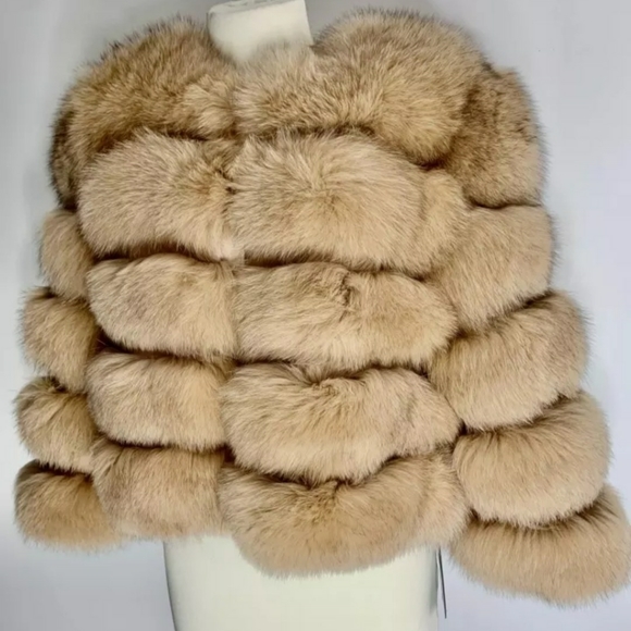 Premium Fox Fur Coat - Picture 4 of 13